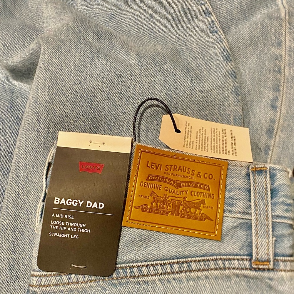 Levi's Premium BAGGY DAD JEANS - Picture 3 of 3